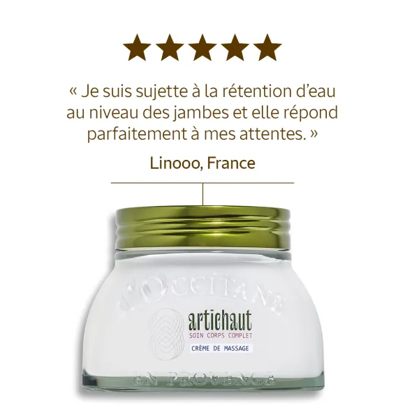 Crème De Massage Artichaut