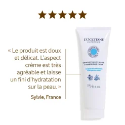 Crème Nettoyante Visage A L'Extrait De Karite 125Ml