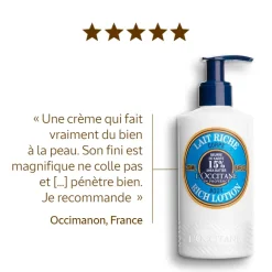 Lait Riche Corps Karite 250Ml